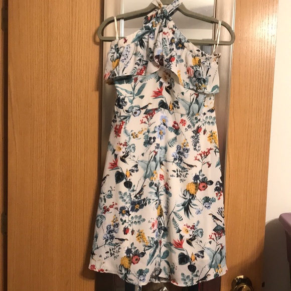 Banana Republic Bird And Floral Halter 